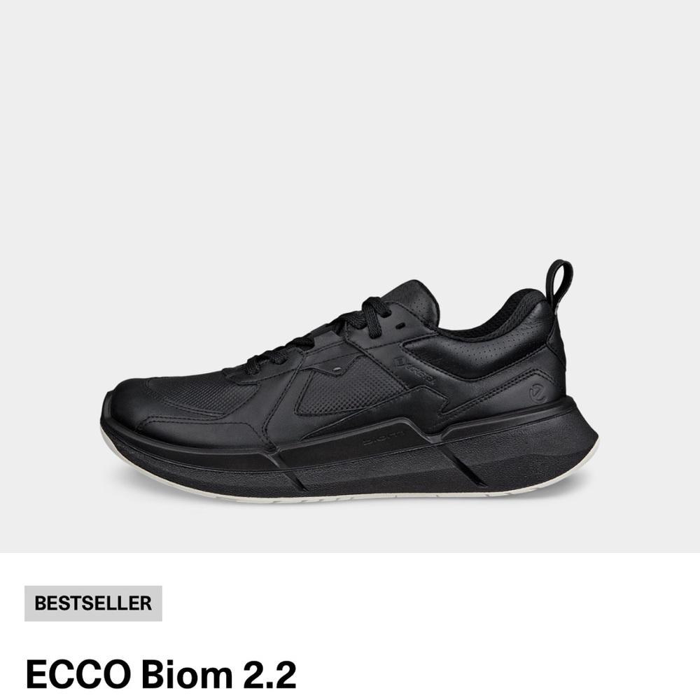 ECCO Biom 2.2 Black Athletic Shoes